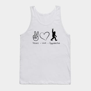 Peace Love Appalachia Tank Top